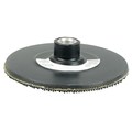 Weiler 5" Back-up Pad  Hook & Loop Surface Conditioning Disc, 5/8"-11 UNC Nut 51575